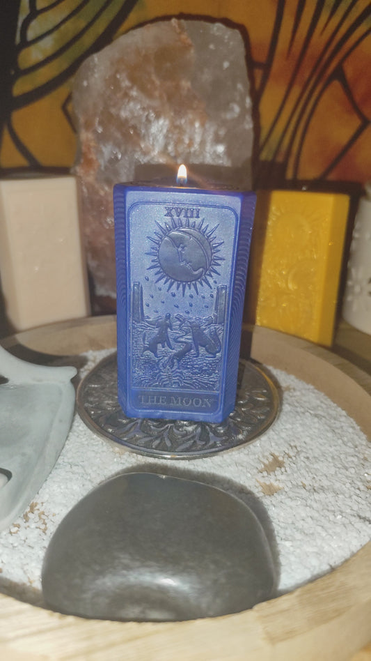 The Moon | Tarot Candle & Matching Wax Melt